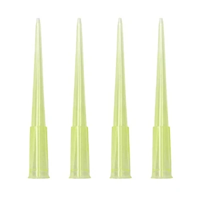 Immagine di QWORK® pipette Punte da 200 ul , progettate per l&#039;uso con un&#039;ampia varietà di giallo Confezione 1000