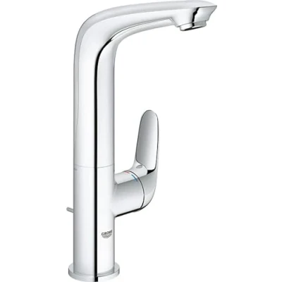 Immagine di Grohe 23718003 Miscelatore Monocomando per Lavabo Leva Chiusa, Taglia L, Cromo, L