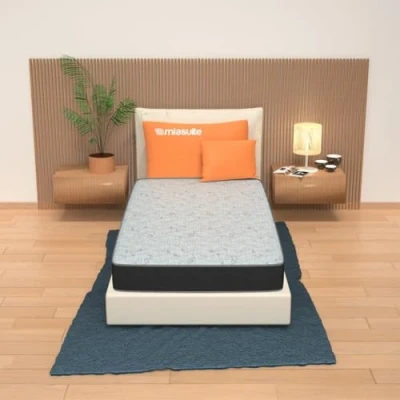 Immagine di miasuite i sogni italiani Materasso singolo 80x175 alto 13 cm in waterfoam pieghevole per brandina e ortopedico modello summit