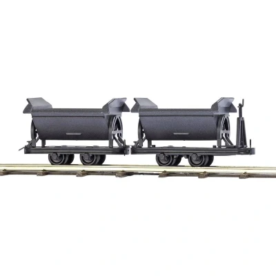 Immagine di H0f doppio carro a tramoggia O&amp;K Busch Feldbahn 12216