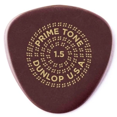 Immagine di Dunlop Primetone, Plettri Standard Con Spessore Di 0,73 Mm, Scolpiti Confezione Da 12 1.5Mm Smooth