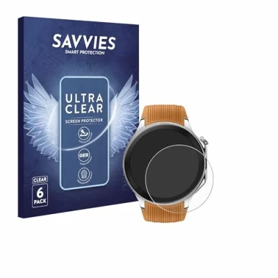 Immagine di savvies (6 Pezzi Pellicola Protettiva per Oppo Watch X Protezione Schermo Trasparente