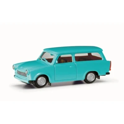 Immagine di Herpa modello di auto Trabant 601 Universal, in scala 1:87, pezzo da collezione, tedesco, statuetta plastica