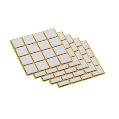 Immagine di Maestro feltrini autoadesivi, 22 X mm, bianco, 80 pezzi