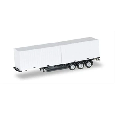 Immagine di herpa 076494 002 Telaio 40&#039; Krone con 2 Container da 20&#039;, Veicoli in Miniatura