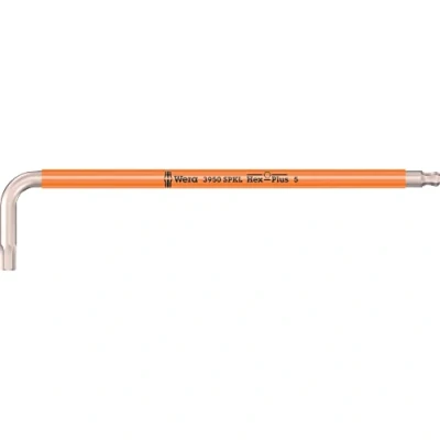 Immagine di Wera, 3950 SPKL Multicolour Chiave a L, metrica, in acciaio inox, 5,0 x 154 mm