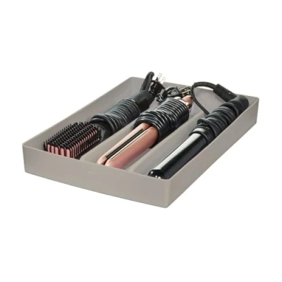 Immagine di The Home Edit by iDesign, organizer in silicone resistente al calore per dispositivi l&#039;acconciatura dei capelli