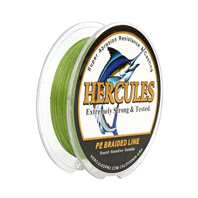 Immagine di HERCULES Filo da pesca intrecciato a 4 fili, 100 2000m, 6 100lb, super morbido, polietilene, Lenze intrecciate per con lenza, riva, in mare, barca