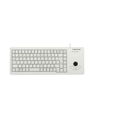 Immagine di CHERRY XS trackball Keyboard, layout internazionale, tastiera QWERTY, cablata, meccanica, meccanica ML, ottica con due pulsanti del mouse, grigio chiaro
