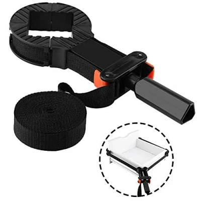 Immagine di Morsetto Ad Angolo Regolabile, Rapido per Fascia Plastica ABS 90 Gradi Regolabile a Cricchetto Cornice In Legno, Cassetto
