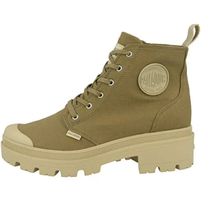 Immagine di Palladium Vegan Pallabase Tronchetti, Donna, Taglia: 37.5, Butternut Cotone