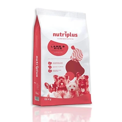 Immagine di Nutriplus Adult Dog con agnello Crocchette per cani Set %: 2 x 3 kg