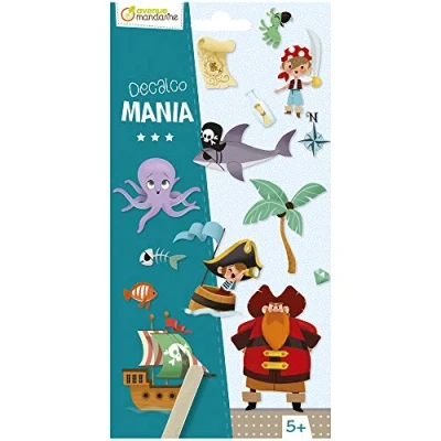 Immagine di Avenue Mandarine CC049C Un sacchetto Decalcomania che include 2 fogli di decalcomanie, Pirati