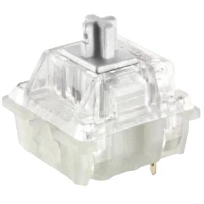Immagine di Cherry MX Key Switch per Tastiere da Gioco Meccaniche Montato su piastra MX1A51NA (Cherry RGB Speed Silver, 65 Pezzi)