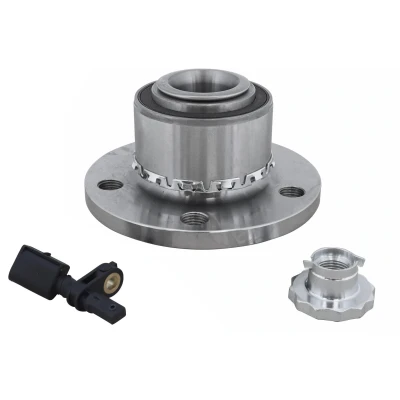 Immagine di VEMO V10 72 0294 Kit cuscinetto ruota Assale anteriore Sx con sensore n giri 126,6 VOLKSWAGEN: Polo IV Hatchback, V VI