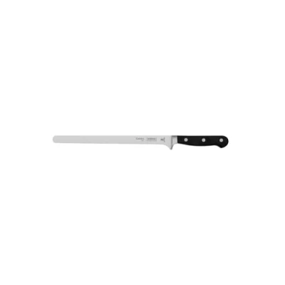Immagine di Tramontina Century Coltello da Prosciutto a Lama Liscia, Acciaio Inossidabile, Nero
