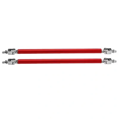 Immagine di KSTE Barra Duomi, Paraurti Auto, 1 Supporto Anteriore Coppia 20 Centimetri Auto duomi di Modifica dell&#039;automobile Asta (Red)