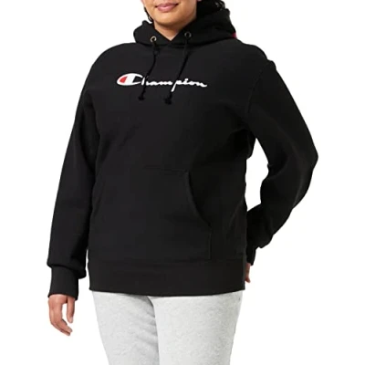 Immagine di Champion Reverse Weave Pullover, Felpa con cappuccio Donna, Nero, L