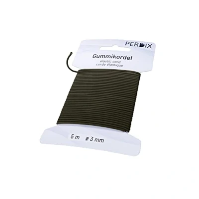 Immagine di perdix corda elastica 3 mm, 5 m verde oliva, elastico per Braccialetti, Cucito, tenda, zaino, giardino, gioielli, cordone, cappelli
