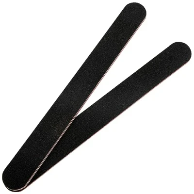Immagine di Kovira Set da 2 Lime per Unghie Lima Semipermanente Gel e Naturali Doppia Faccia Grana 100/180 180/240 Kit Accessori Manicure Uso Domestico Salone