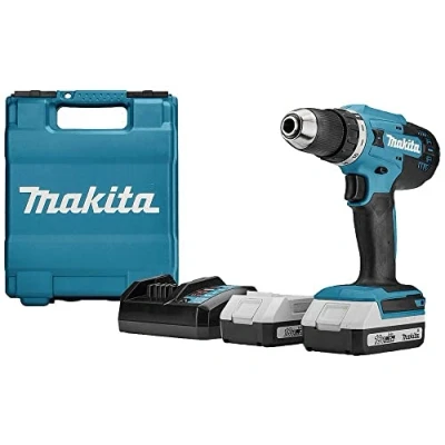 Immagine di Makita DF488DWAE Drill + 2 Batteries 18 V 2.0 Ah Li Ion Case