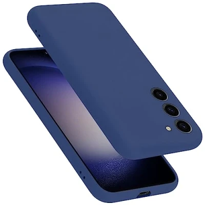 Immagine di Cadorabo Custodia compatibile con Samsung Galaxy S23 in LIQUID BLU Coperchio protettivo silicone TPU flessibile