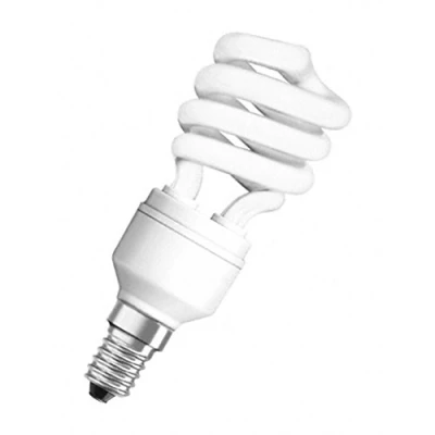 Immagine di Osram Energy Saving Twist Spiral Lampadine a risparmio energetico Twist, Bianco caldo, 12 W = 55 E14, 6000 ore