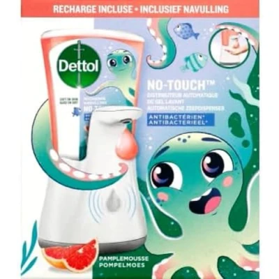 Immagine di Dettol Dispenser di sapone, senza contatto, kit classico