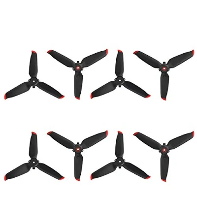 Immagine di DJFEI FPV Eliche per Drone Low Noise Semplici da Installare, Combo Design Aerodinamico (Rosso)