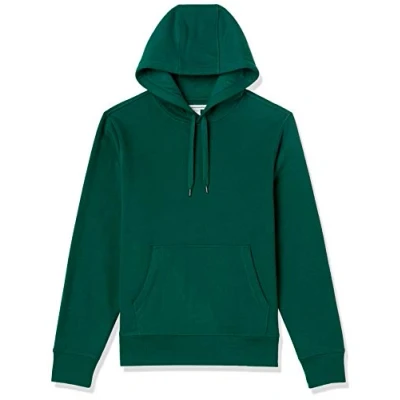 Immagine di Amazon Essentials Felpa con Cappuccio in Pile (Disponibile Taglie Big &amp; Tall) Uomo, Verde Bosco, XS