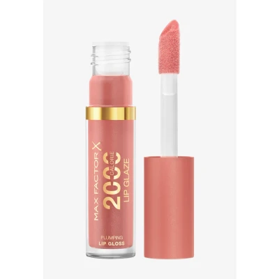 Immagine di Max Factor 2000 Calorie Lip Glaze, brillante gloss colorato, arricchito da un complesso nutriente con Acido Ialuronico e Squalane, formula vegana, 075, Pink Fizz, 4,4 ml