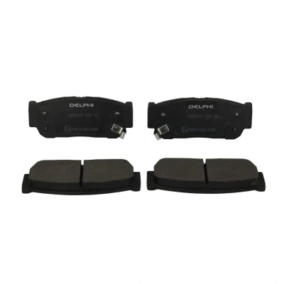 Immagine di DELPHI LP1797 Kit pastiglie freno con segnalatore acustico usura lamierino anticigolío senza accessori SSANGYONG: Rexton W, / 2