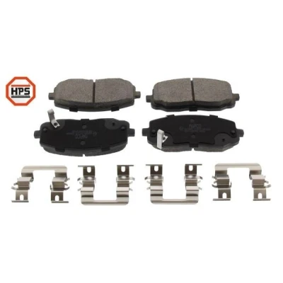 Immagine di MAPCO 6815HPS Kit pastiglie freno Assale anteriore con segnalatore acustico usura HYUNDAI: i20 I Hatchback, i10 I, KIA: Picanto