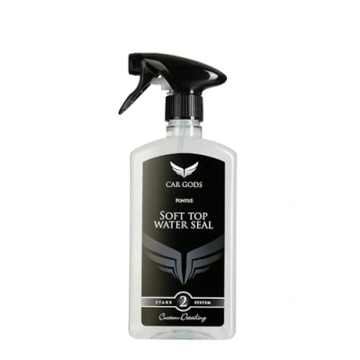 Immagine di CAR GODS SOFT TOP CLEANER PontuS GOD024 Detergente per tessili / tappeto resistente UV Bottiglia con testa dosatrice