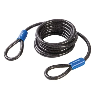 Immagine di Silverline Lucchetto a cappio in acciaio 2,5 m x 8 mm (647706)