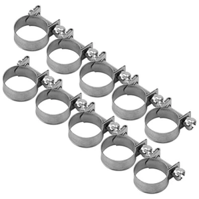 Immagine di Morsetto a T da 6 20 mm per tubo in acciaio inossidabile 304 resistente (confezione 10)(16 18Mm)