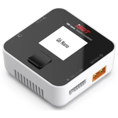 Immagine di ISDT Q6 Nano Caricatore per modellismo 8.0 A LiFePO, LiIon, LiPo, LiHV, NiMH, Piombo Uscita di carica USB, Rilevamento della batteria