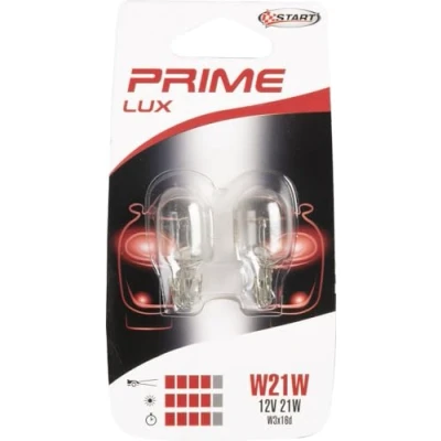 Immagine di Coppia di lampadine auto alogene in vetro W21W 12V 21W W3X16d