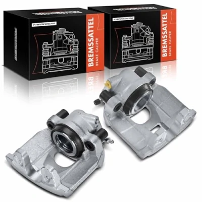 Immagine di Frankberg 2x Pinze freno Anteriore Sinistra Destra Compatibile con A4 8K2 B8 2007 2015 A5 8T3 2017 8F7 2009 Sostituisci# 8K0615123C