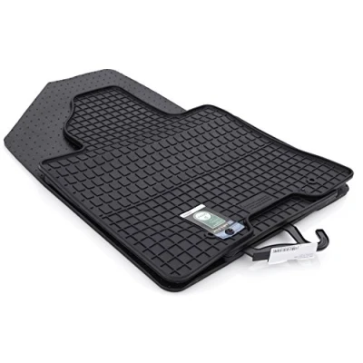 Immagine di Tappetini in gomma adatti per Dacia Sandero III + Stepway (set da 4) interni gomma, inodore, nero