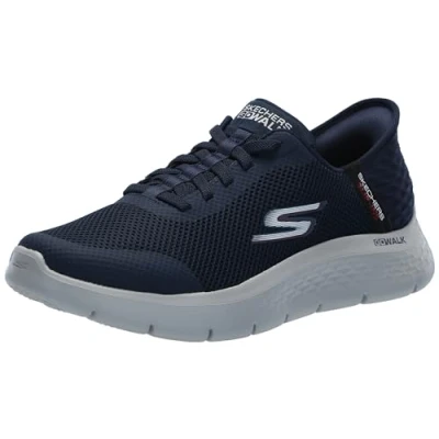 Immagine di Skechers Hands Free Slip ins Go Walk Flex Up, Navy, 12 X Wide