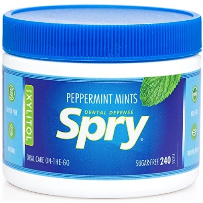 Immagine di Xlear Spry Power Peppermint Mints, 240 Count by