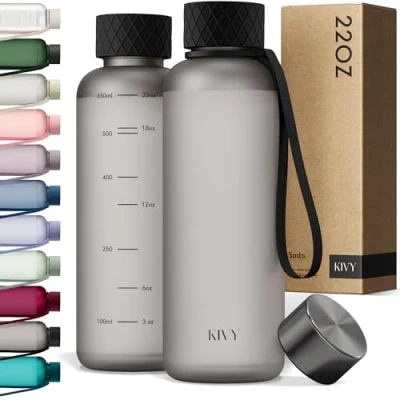 Immagine di KIVY Borraccia in Tritan (nero, 650 ml)