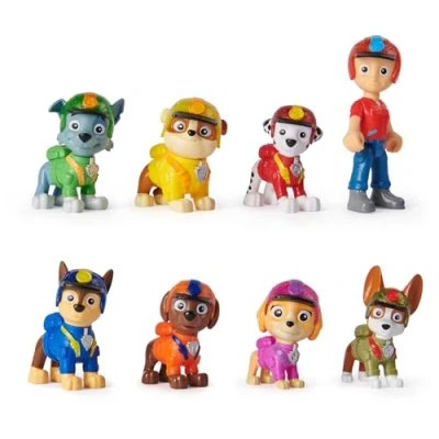 Immagine di Paw Patrol, Jungle Pups Confezione Regalo con 8 Personaggi collezionabili, Giocattoli per Bambini e Bambine da 3 Anni in su