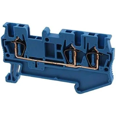 Immagine di Phoenix Contact 3031131 Morsetto passante componibile 4.2 mm A molla Blu 50 pz.