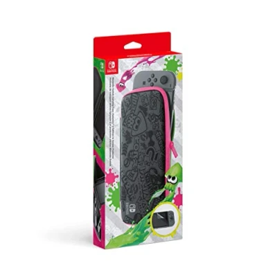 Immagine di Nintendo Switch: Custodia e Pellicola Protettiva Splatoon 2 Edition Limited