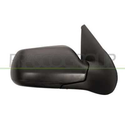 Immagine di Specchio retrovisore esterno Prasco MZ3087113 Dx nero manuale regolabile dall&#039;interno, Regolazione:comando cavo flessibile, convesso