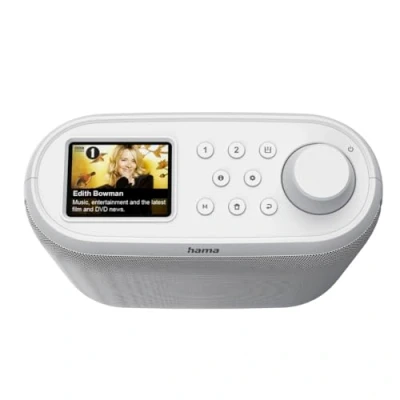 Immagine di Hama DIR400 (DAB, FM, Web Radio, WiFi, Bluetooth), Bianco