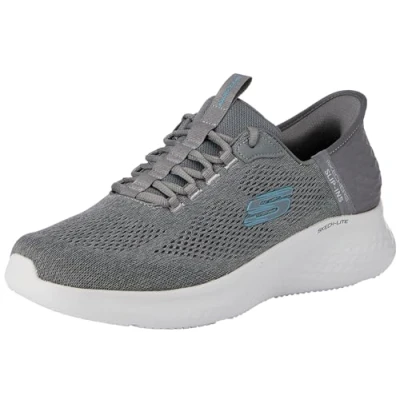 Immagine di Skechers Skech Lite PRO, Sneaker Uomo, Bordo Blu a Rete Carbone, 48.5 EU