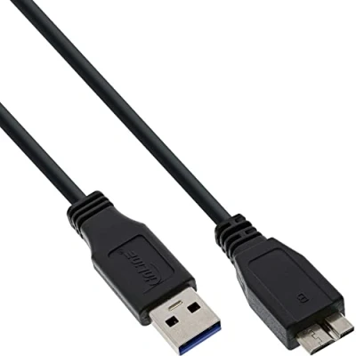 Immagine di InLine 23383 Cavo USB 3.0, Type a Maschio Micro B Maschio, 0.5 m, Nero